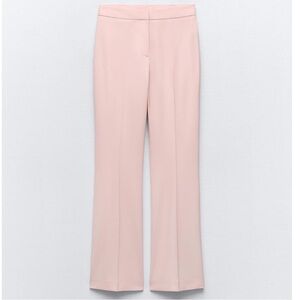 Elegant ZARA Pink Wide-Leg Women's Pants